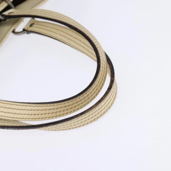 GUCCI GG Canvas Tote Bag Beige Silver 113017 Auth - Picture 6 of 14